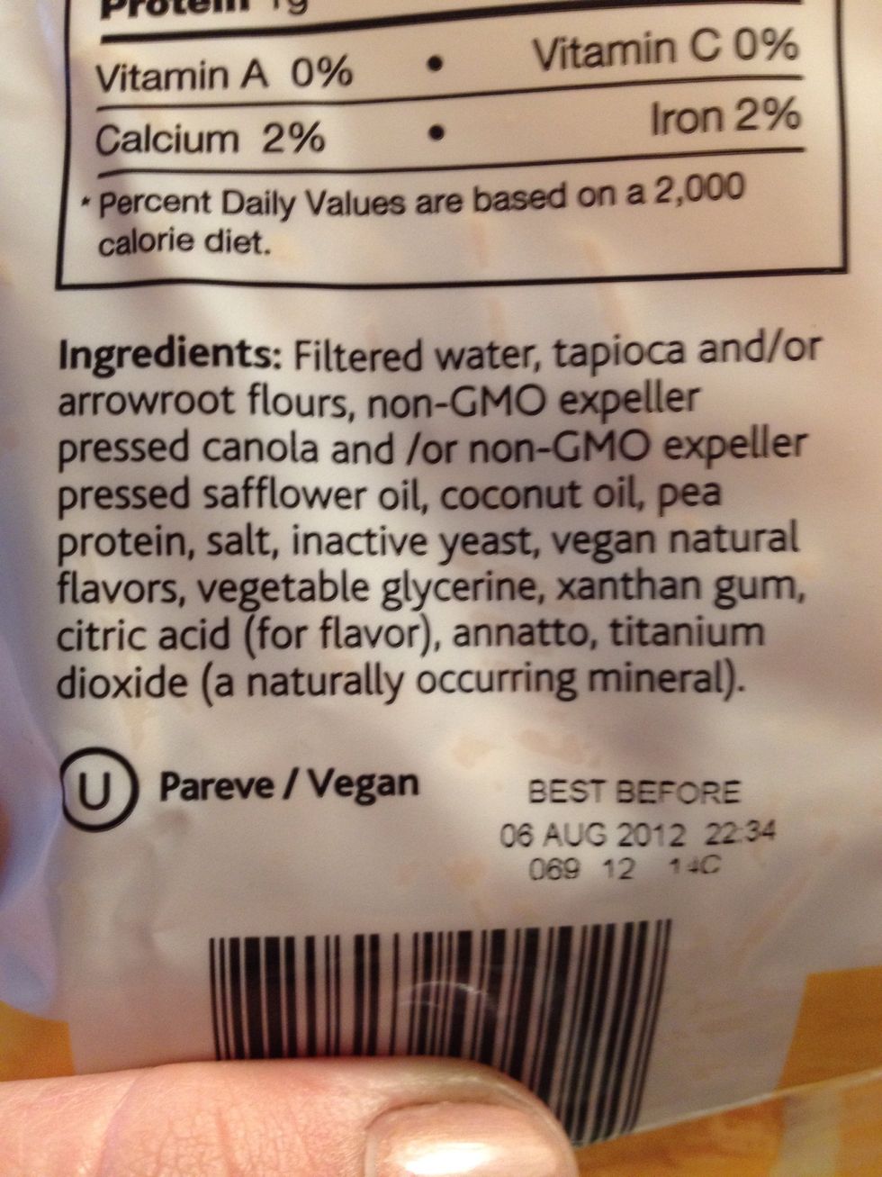 If your not sure, always read the ingredients.