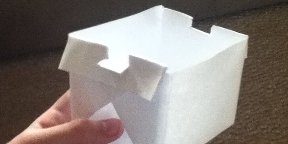 How to make a paperbox - B+C Guides