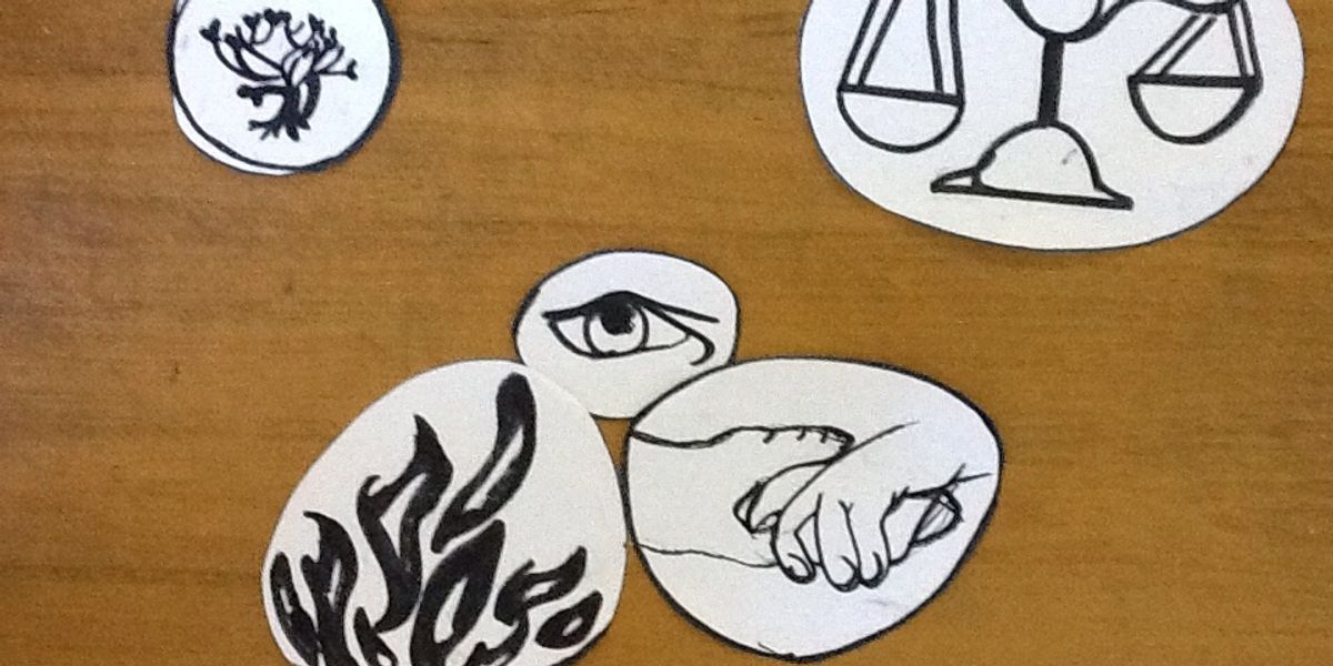 Faction Example Draw How to draw the faction symbols from divergent - B+C Guides