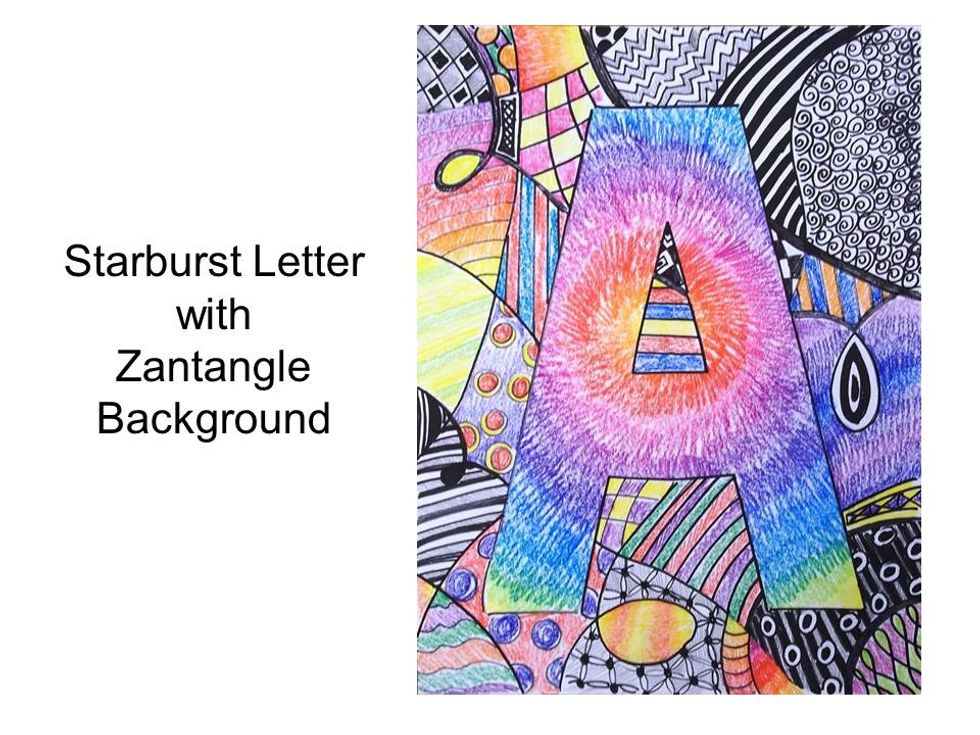 How To Create An Analogous Starburst Letter Design B C Guides How To Create An Analogous Starburst Letter Design B C Guides