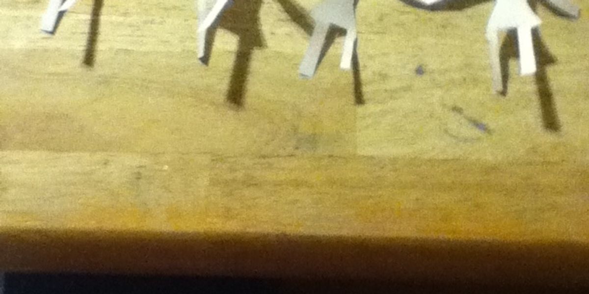 How to make paper chain people - B+C Guides