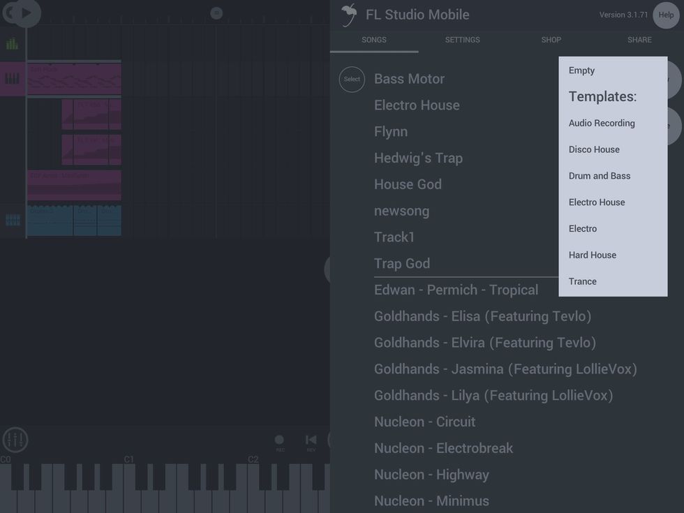 Fruity Loops Studio Mobile: Drums 