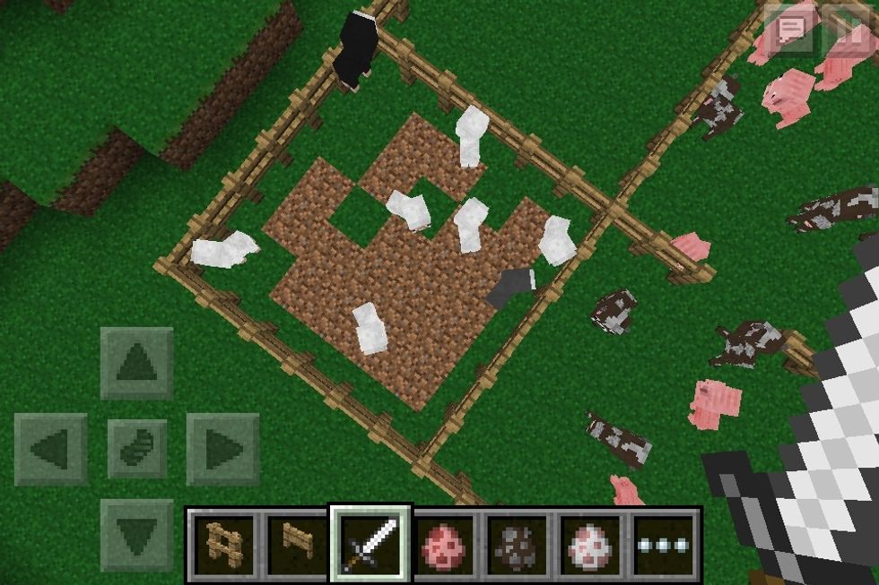 How to make a barn and an animal pen on minecraft B+C Guides