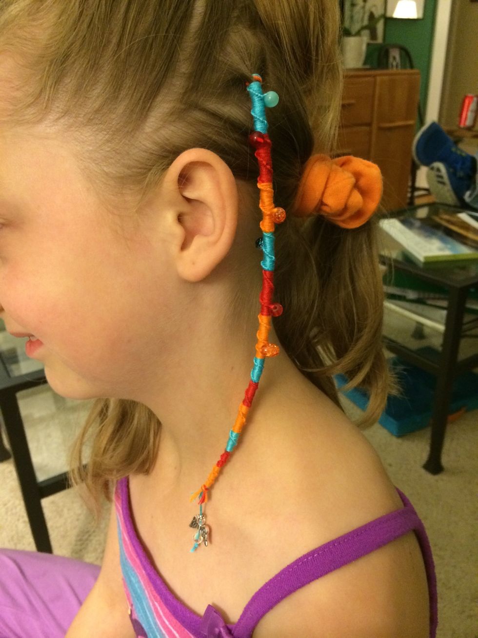 How to make a hair wrap B+C Guides