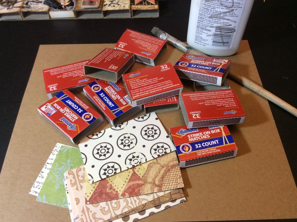 How to create a matchbox collage - B+C Guides