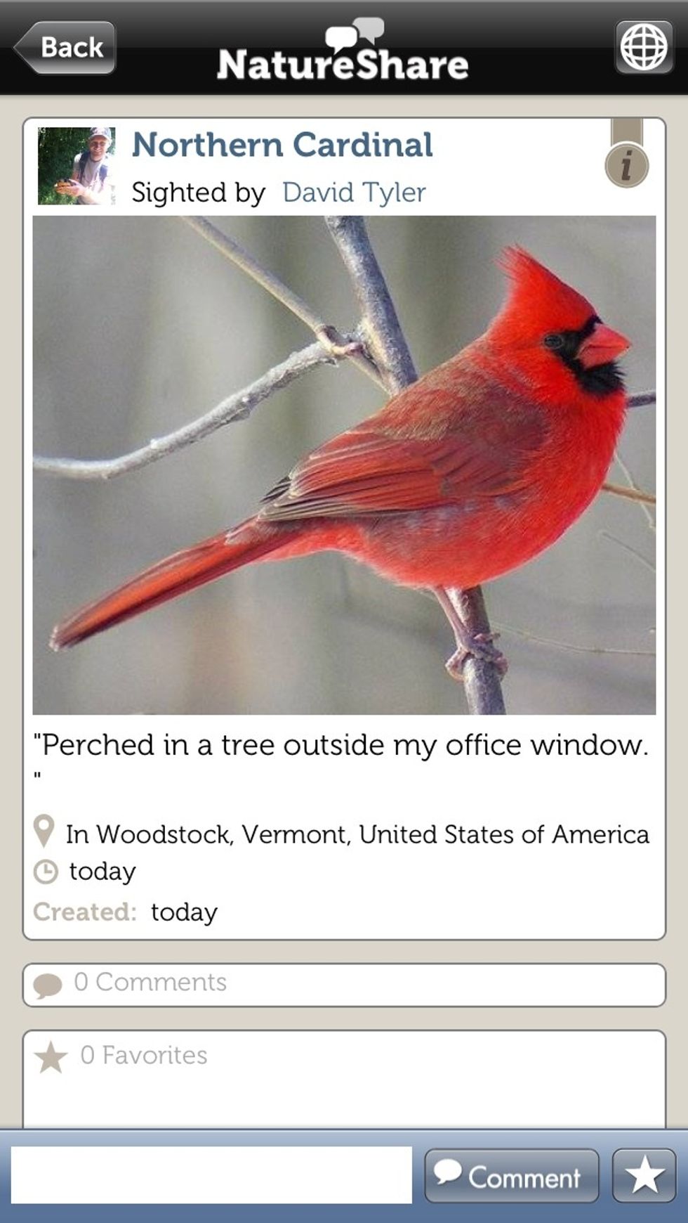 How to add a sighting in audubon birds B+C Guides