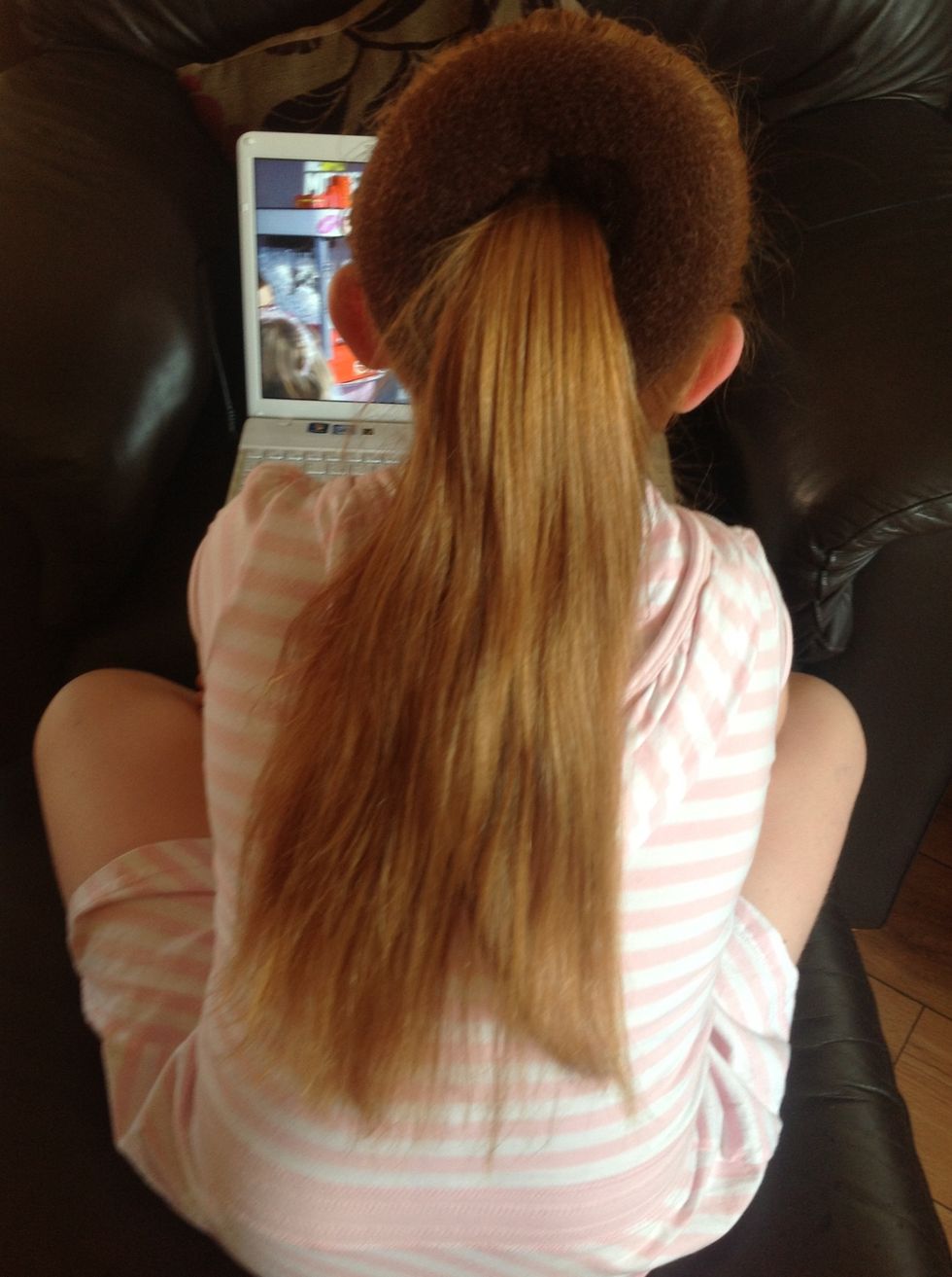 How to do hair donut bun for ballet B+C Guides