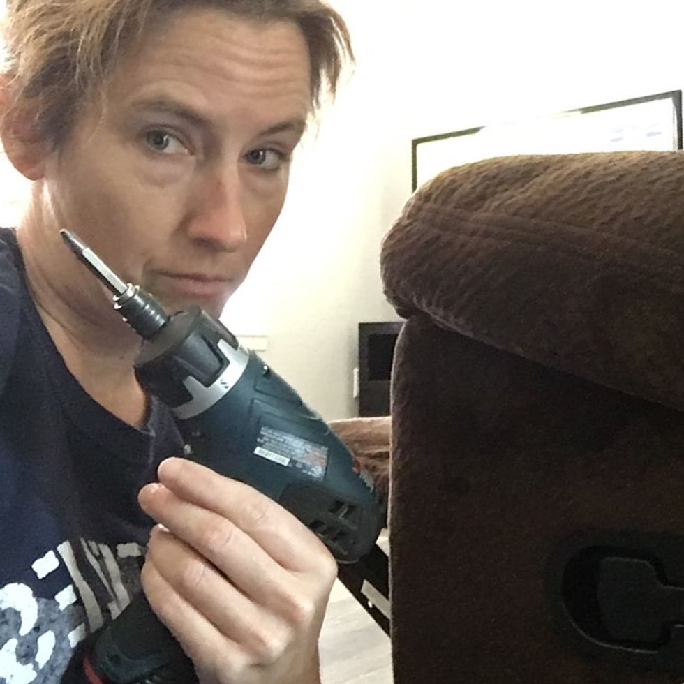 How to fix a broken recliner B+C Guides