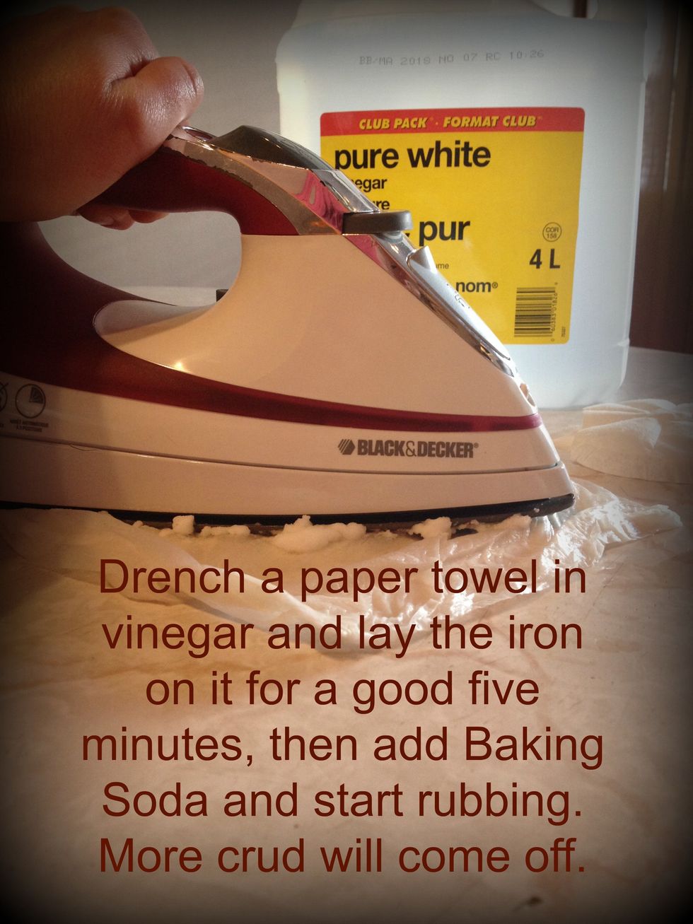 How to clean a dirty iron B+C Guides