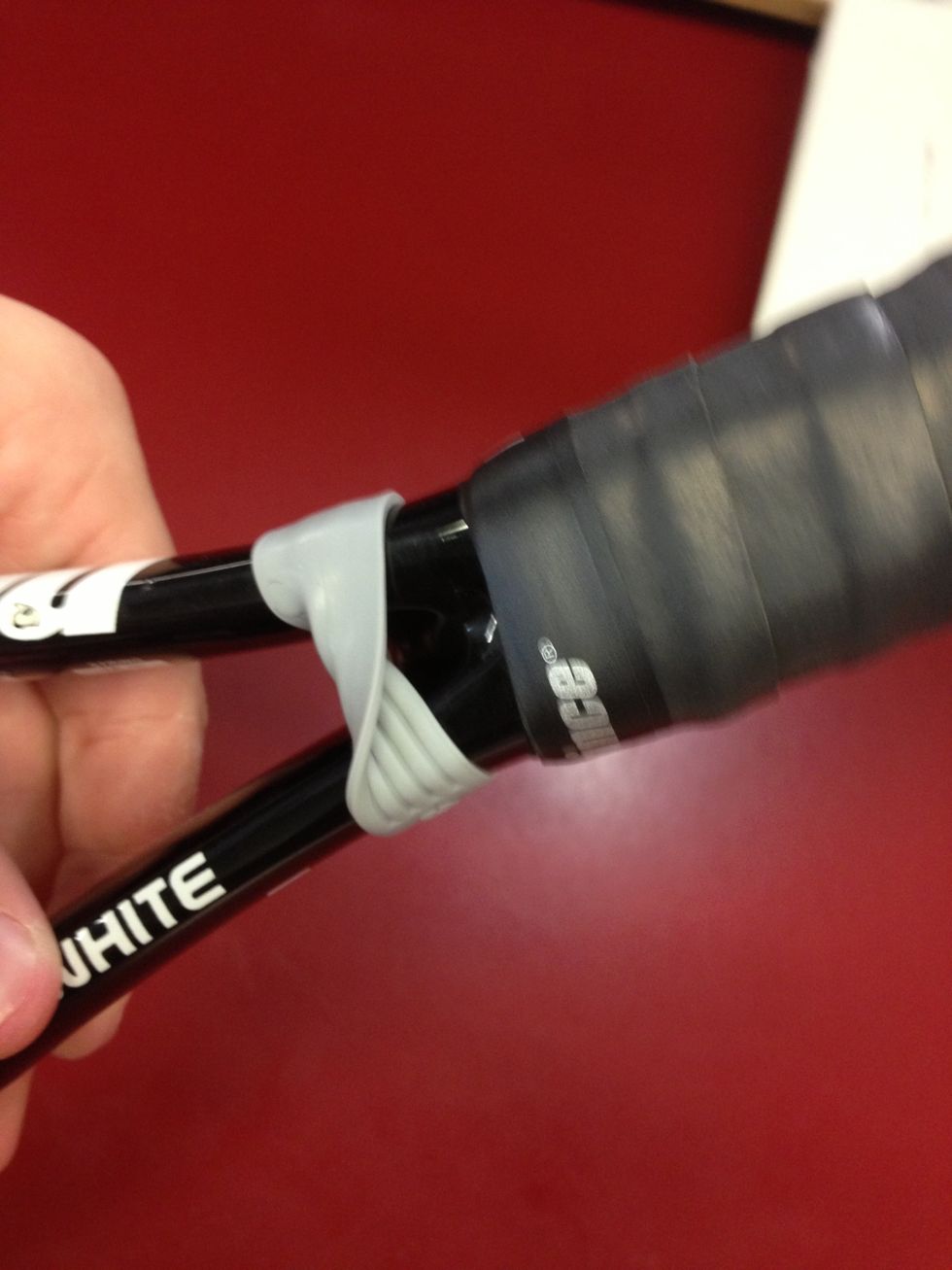 How to rewrap a tennis racket's grip B+C Guides