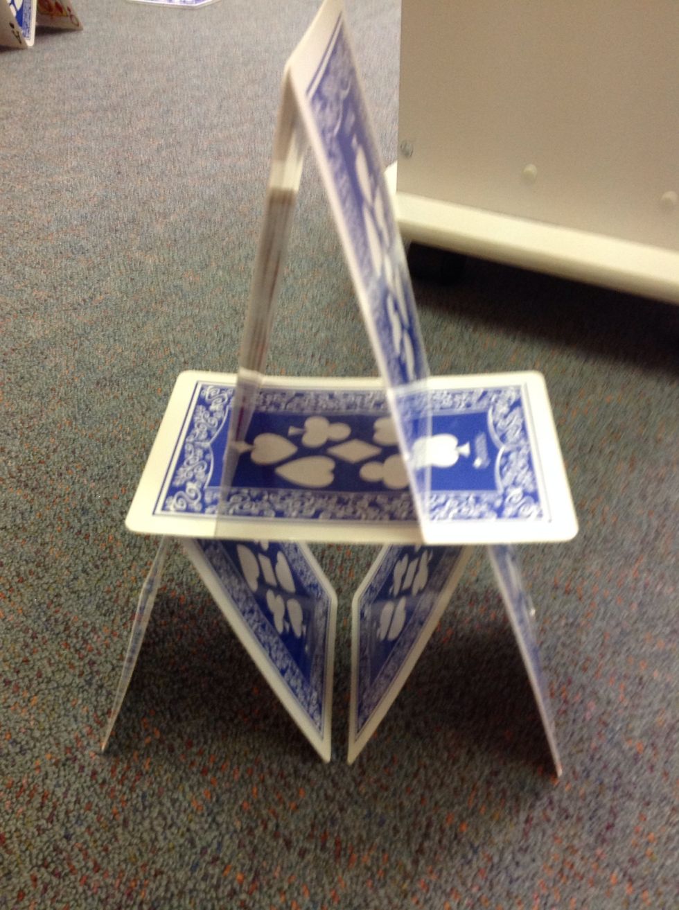 How to make a card tower B+C Guides