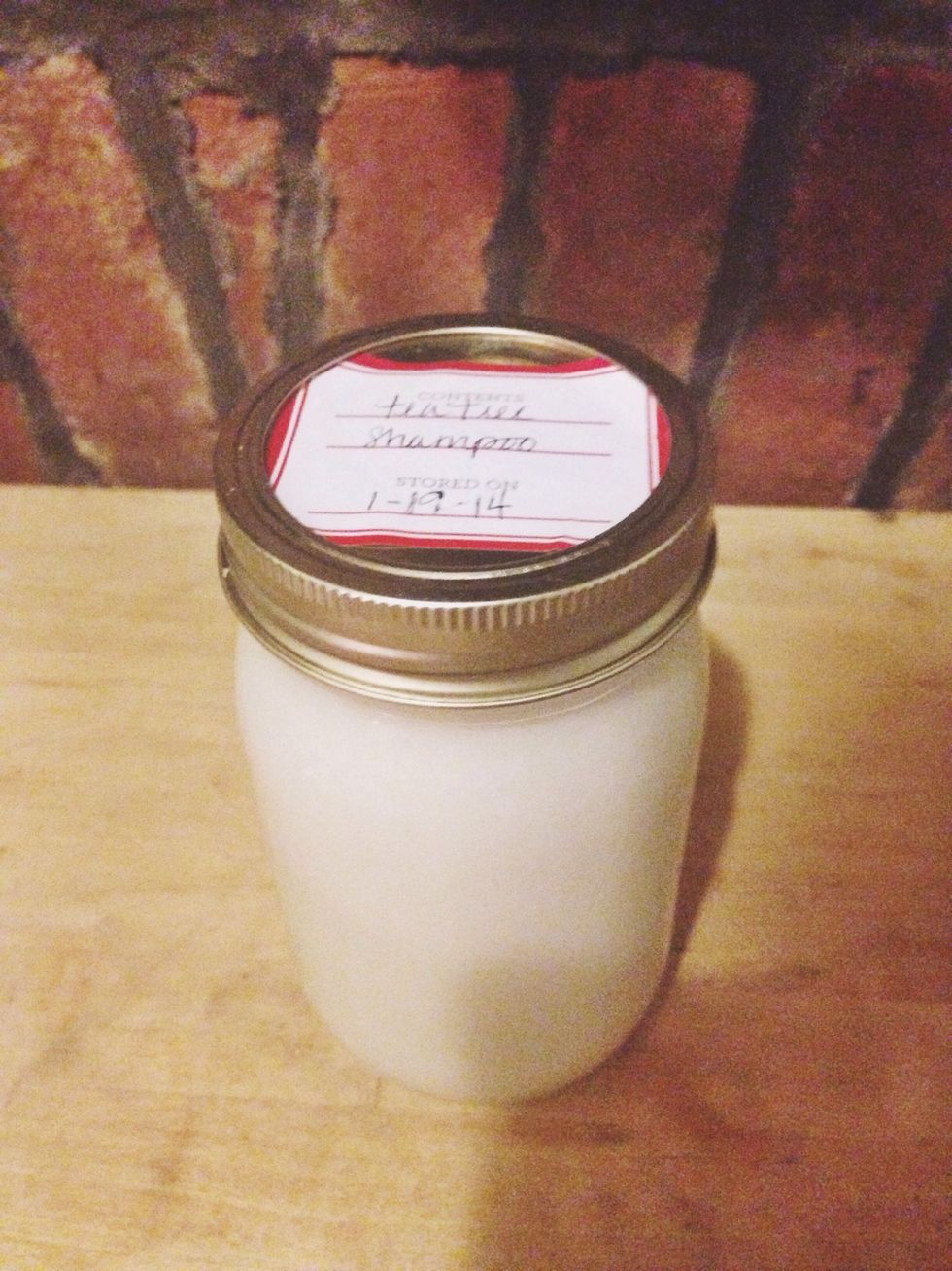 How to make tea tree shampoo B+C Guides