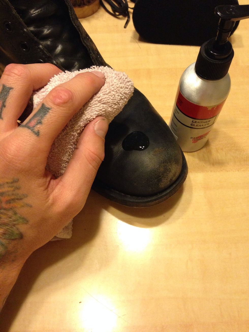 how to properly polish boots