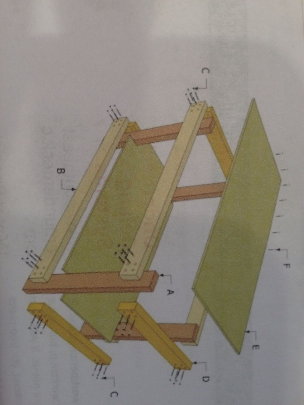 How to make a table for wood shop with simple materials - B+C Guides
