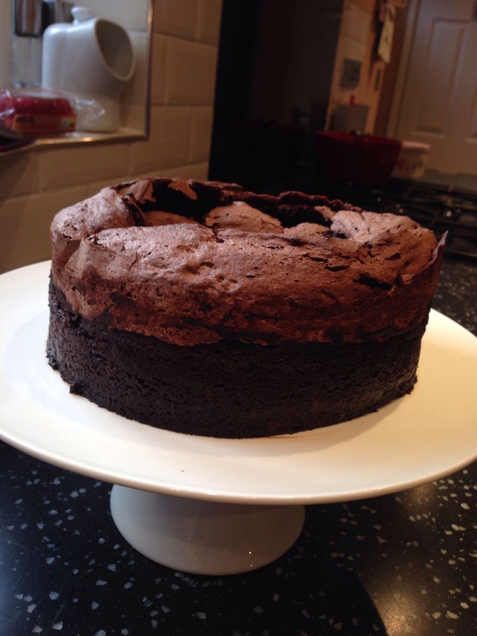 How to make doublebaked chocolate meringue brownie B+C Guides