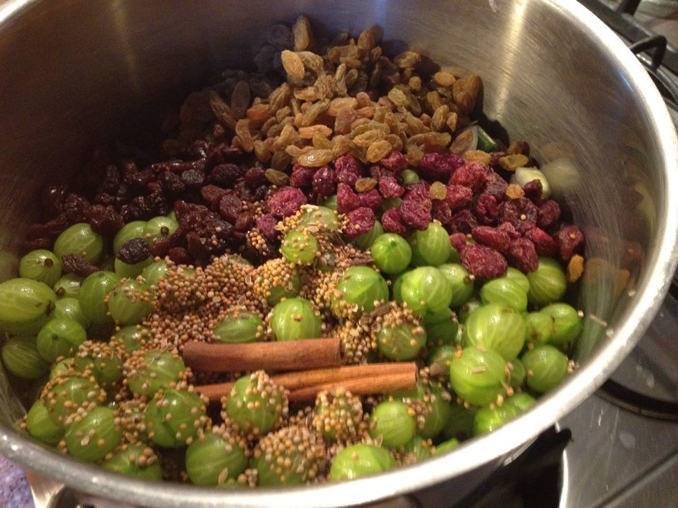 How to make gooseberry chutney B+C Guides