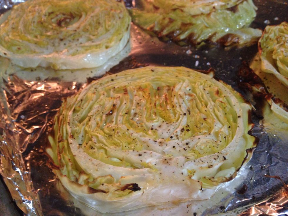 How to make green cabbage steaks B+C Guides