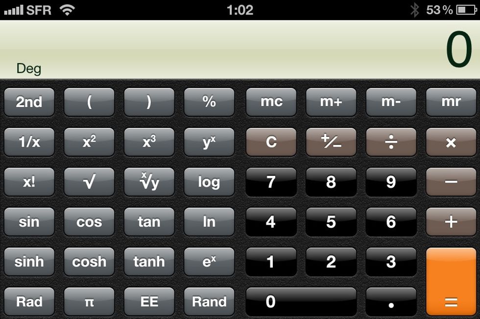 How to use the extended calculator on iphone, ipod touch B+C Guides