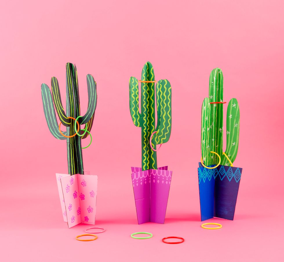 How to make a cacti ring toss B+C Guides