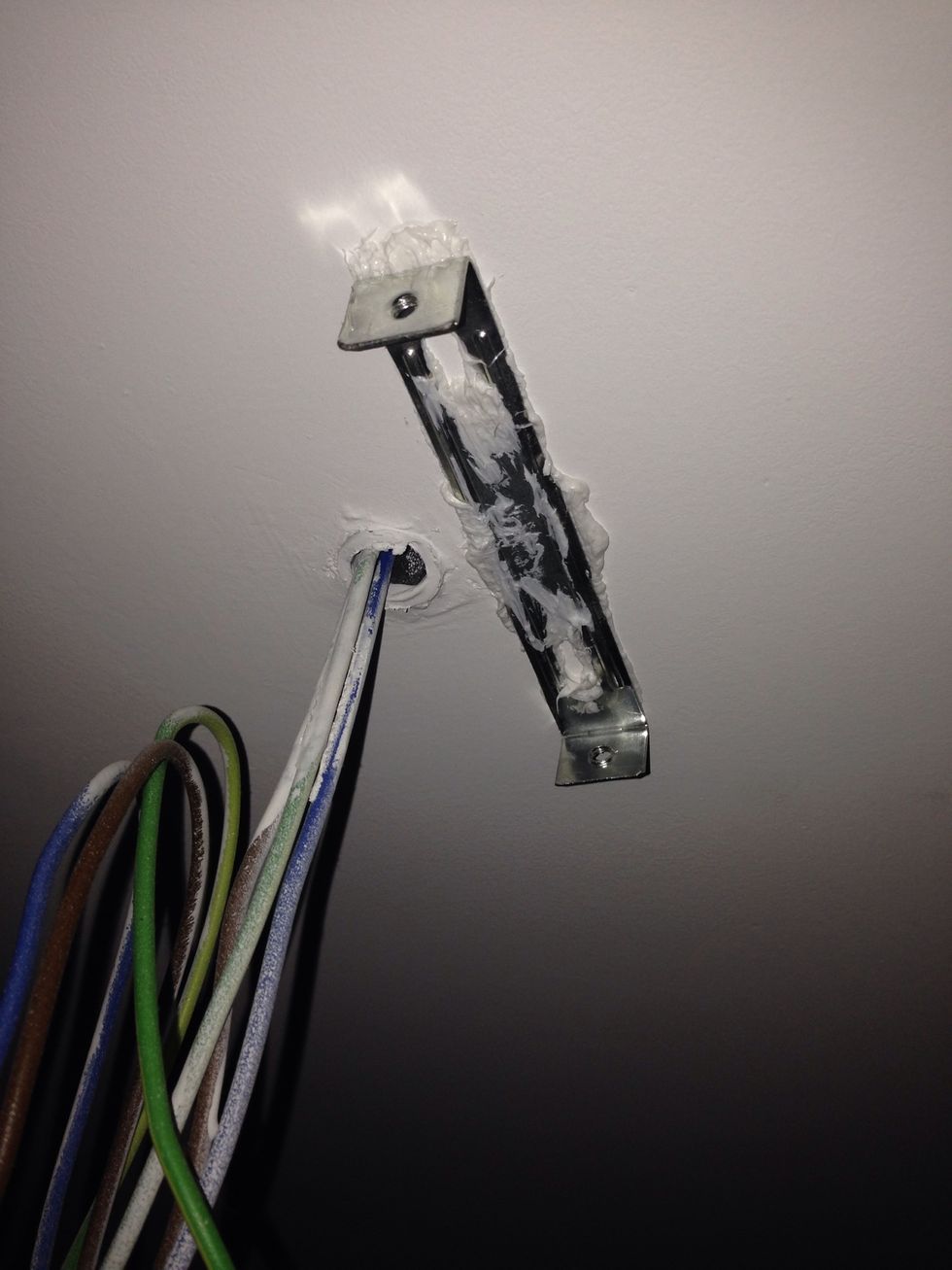 How to hang a sconce without nails B+C Guides