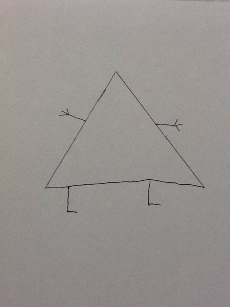 How to make a cartoon triangle. - B+C Guides
