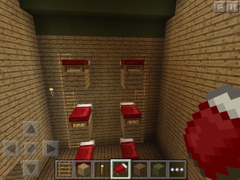 How to make a log cabin with bunks in minecraft - B+C Guides