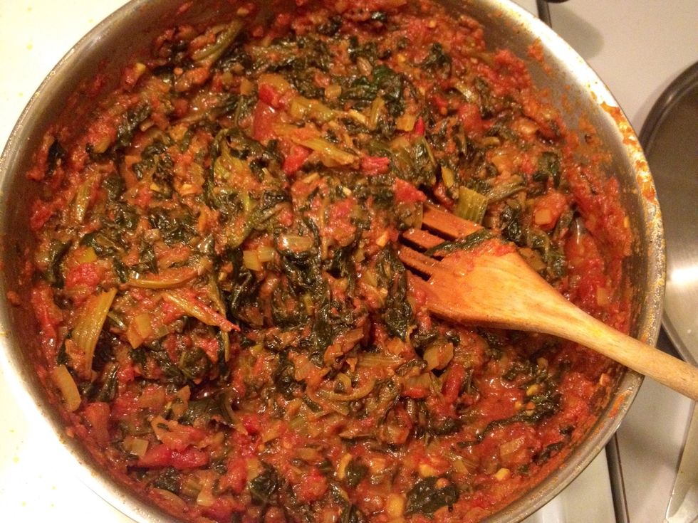 How to make indian tomato & spinach curry - B+C Guides