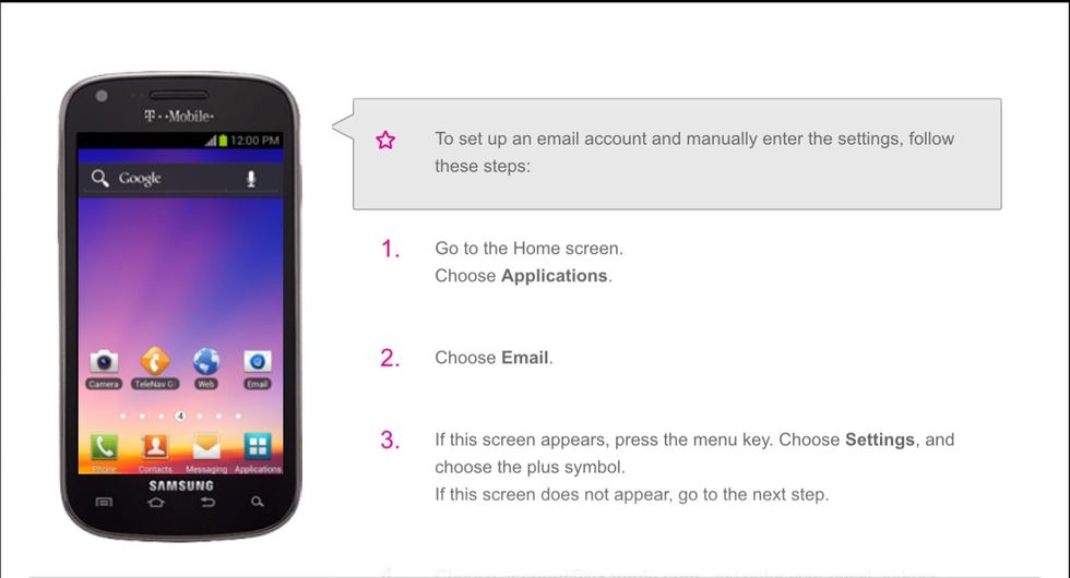 How to setup network solutions email on android B+C Guides
