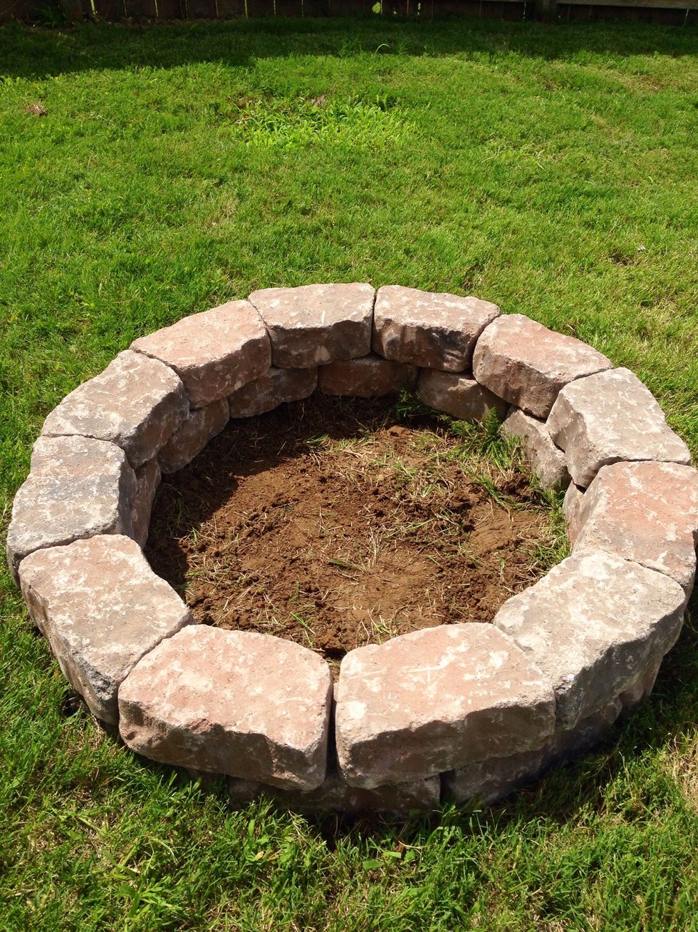 How to make a diy fire pit B+C Guides