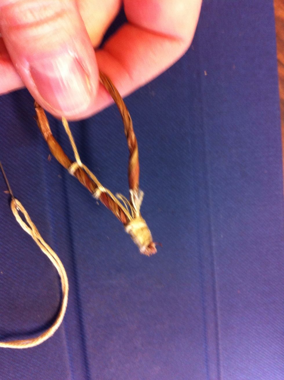 How to make a mini snowshoe craft B+C Guides