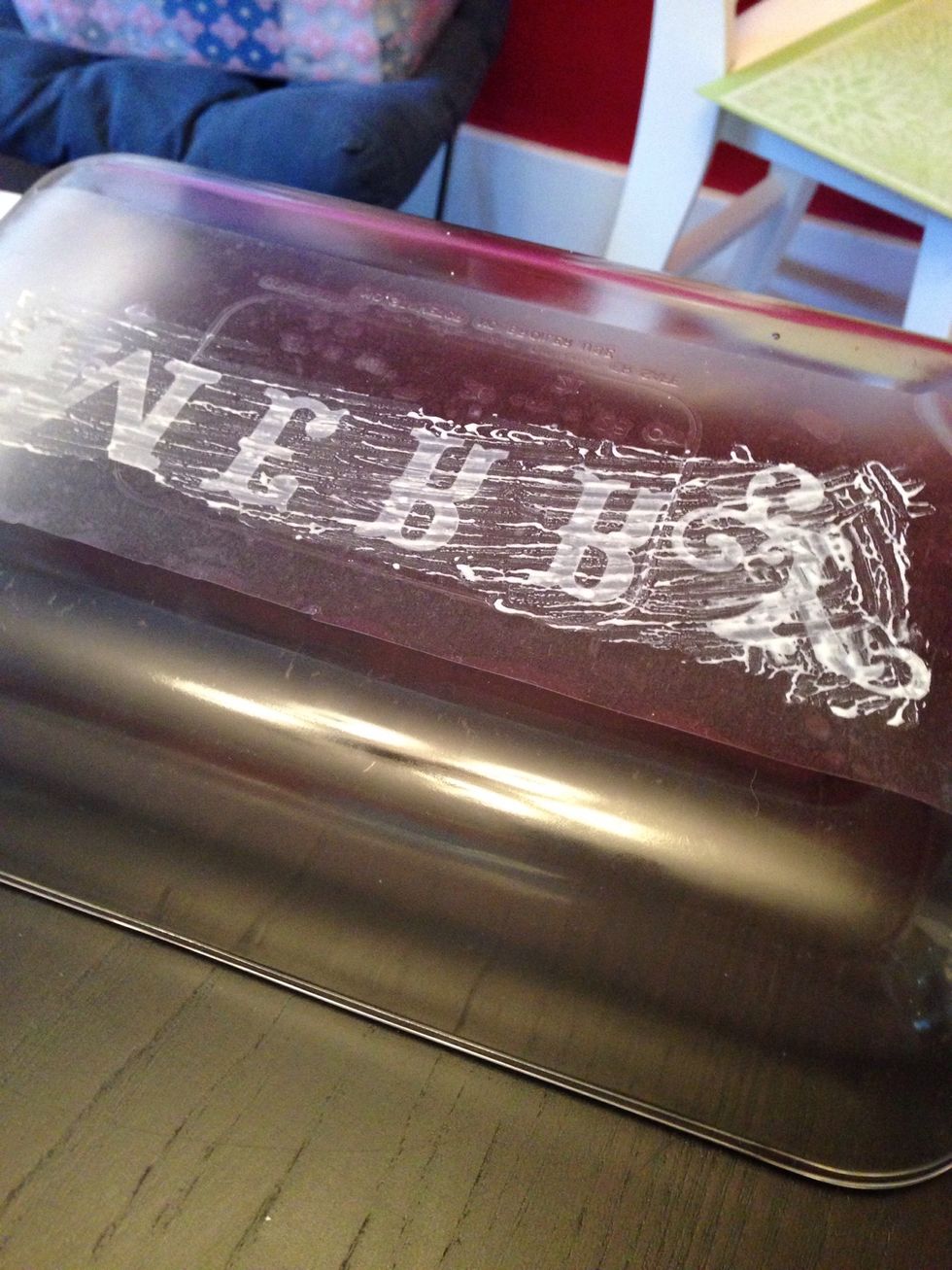 How to use etching cream on glass B+C Guides