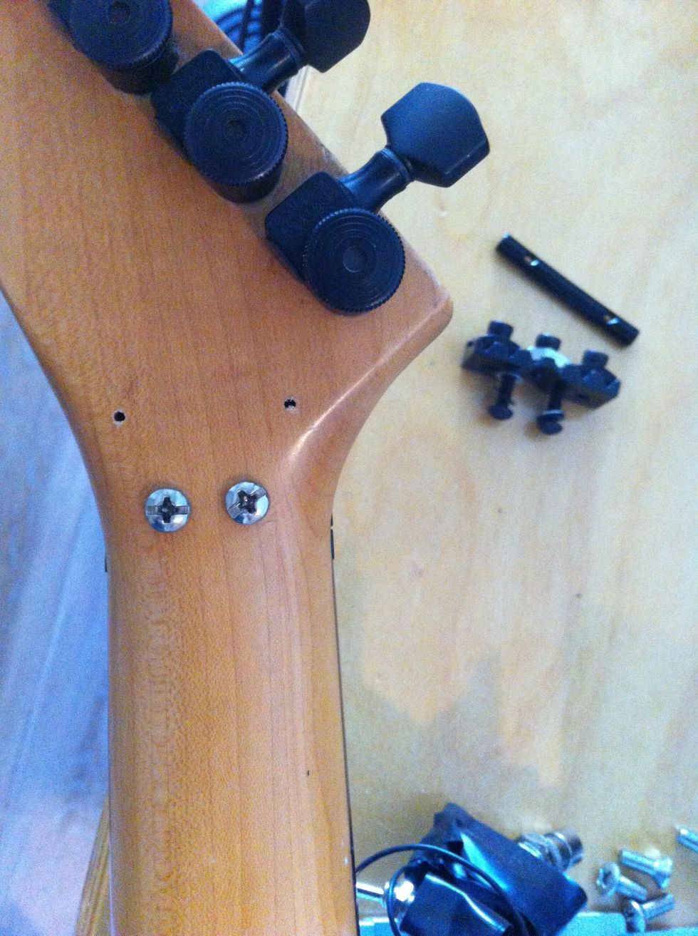 How to install a locking nut without affecting tone B+C Guides