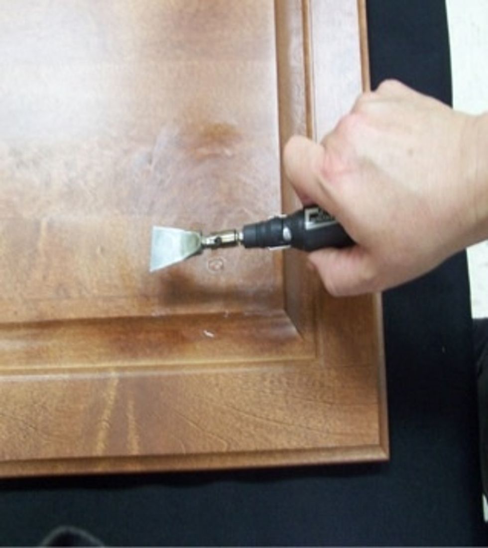 How to repair a dent in a lacquered wood surface B+C Guides