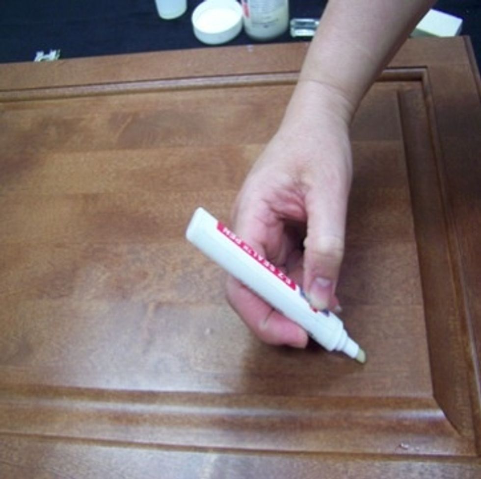 How to repair a dent in a lacquered wood surface B+C Guides