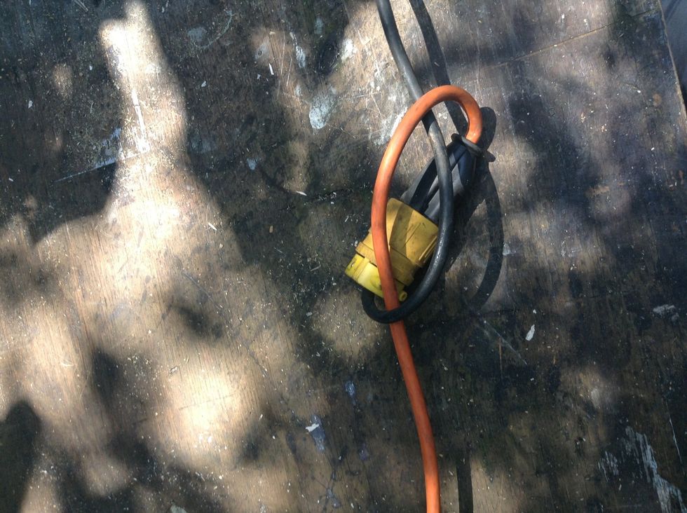 How to keep an extension cord from unplugging itself B+C Guides