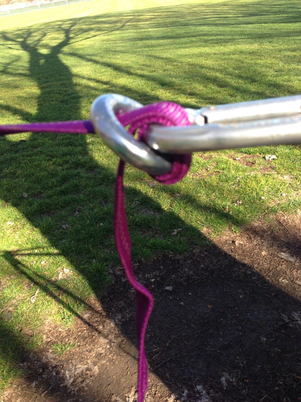 How to install a slackline B+C Guides