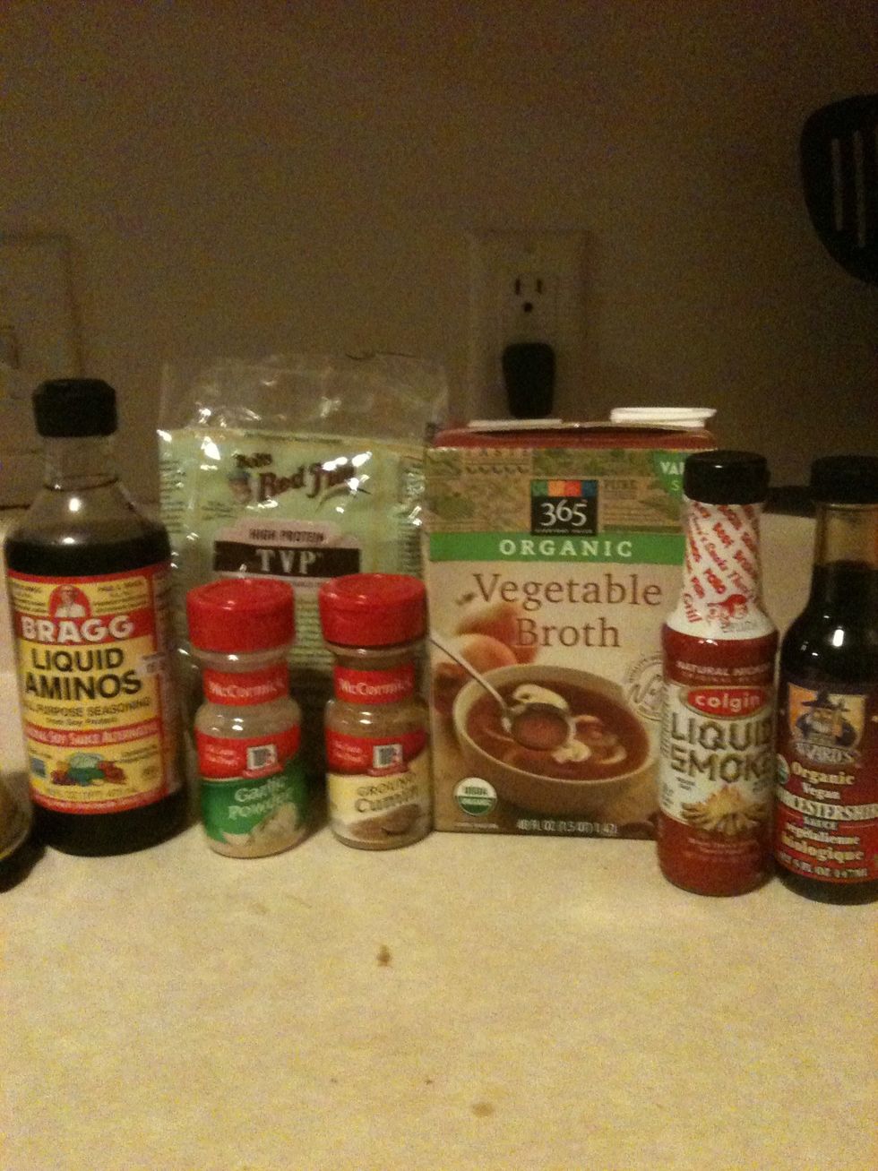 How to make fake ground beef out of tvp B+C Guides