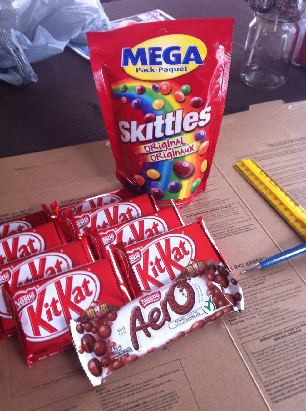 How to make a kit kat house B+C Guides