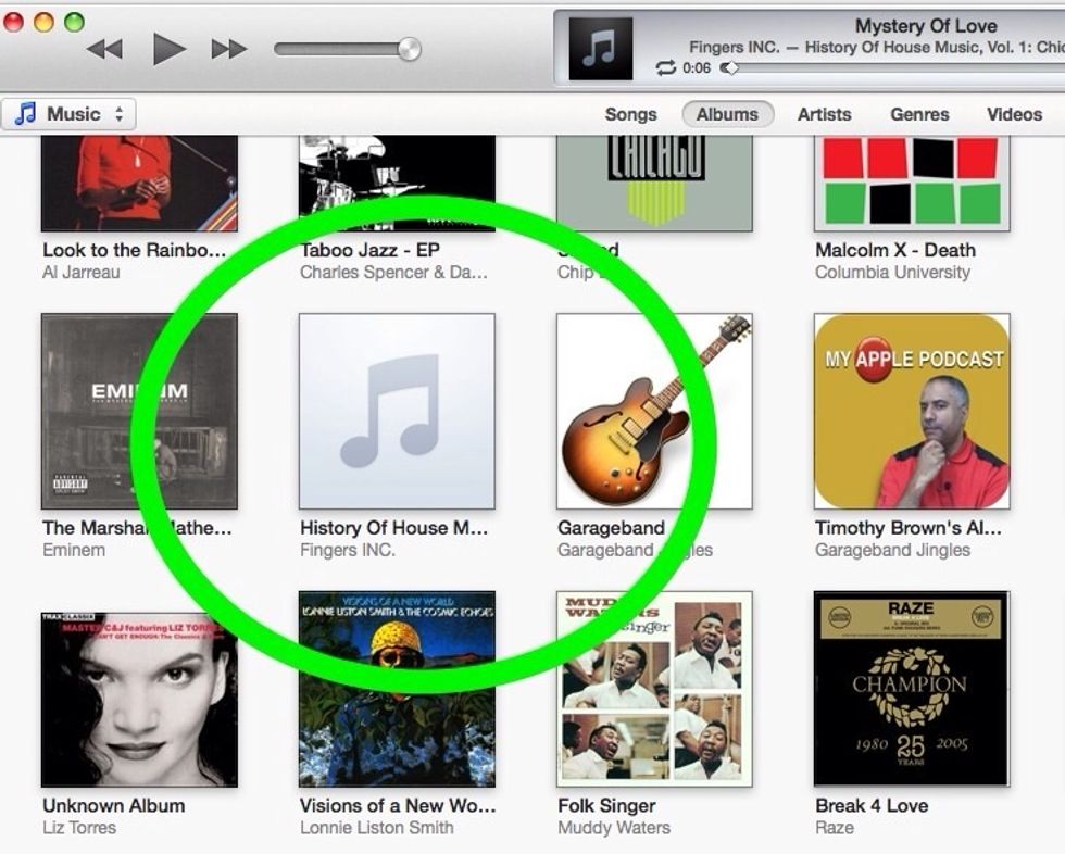 How to add album cover art to itunes B+C Guides