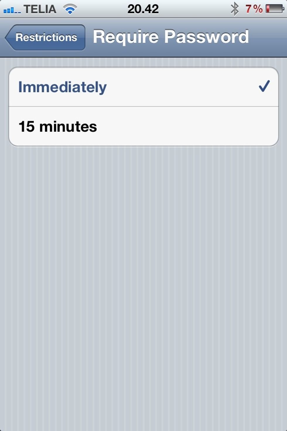 How to require password for every ios in app purchase b c guides