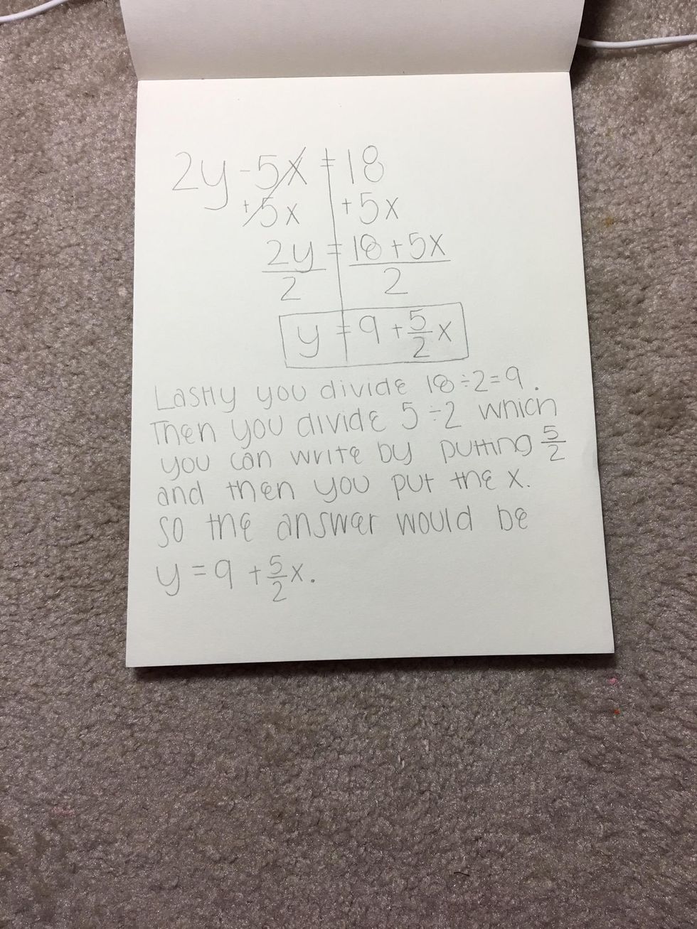 How to do a literal equation - B+C Guides