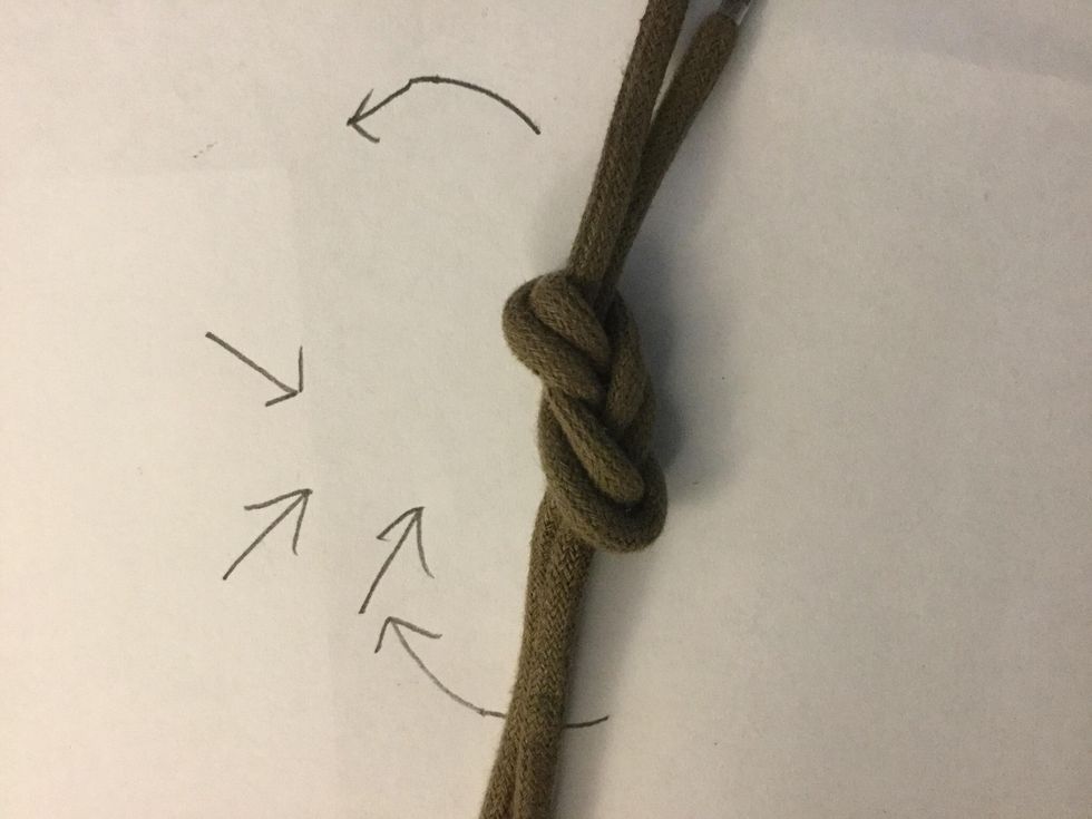 How to tie a figure eight knot bend - B+C Guides