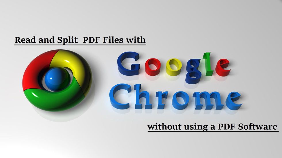 How to read & split pdf files with google chrome - B+C Guides