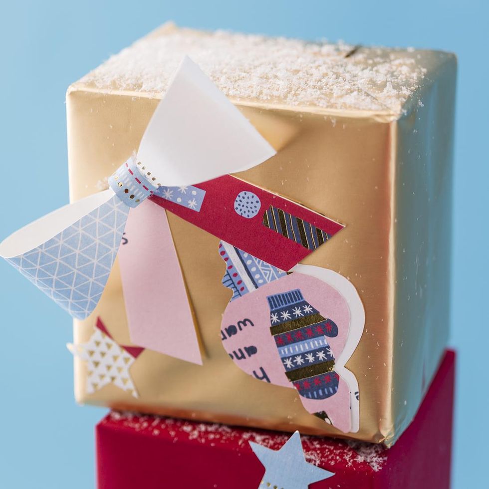 How to step up your gift wrap game using greeting cards B+C Guides