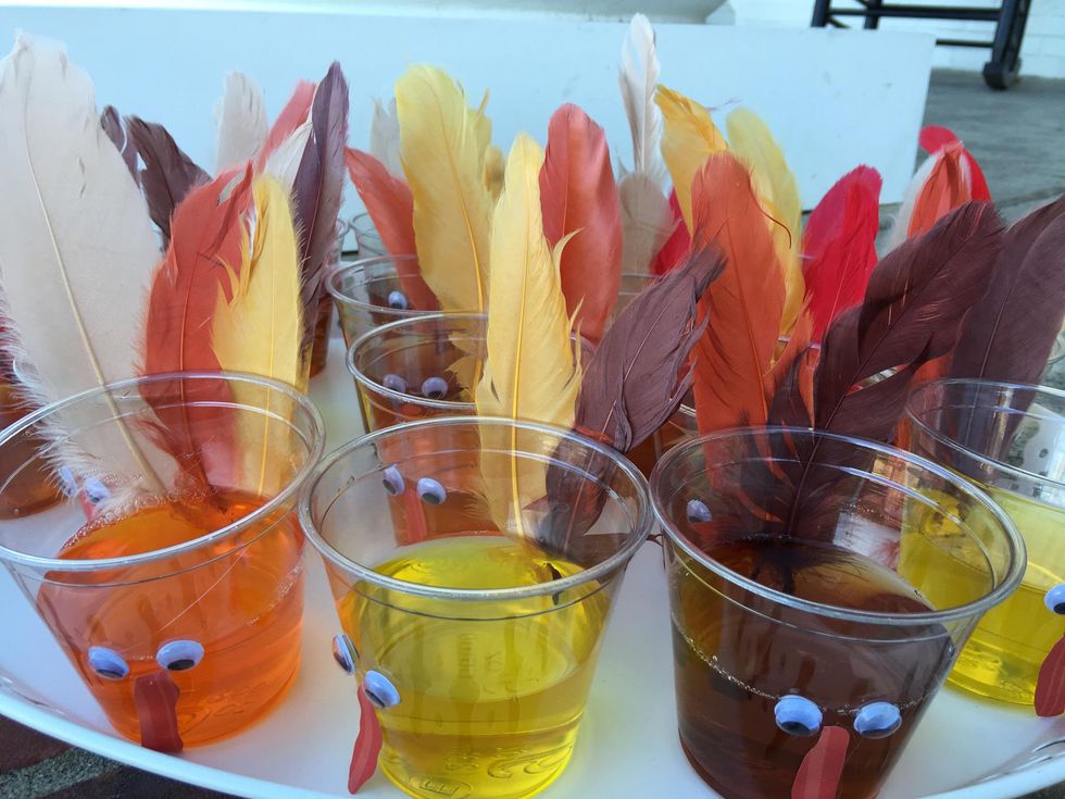 How to make turkey jello cups B+C Guides