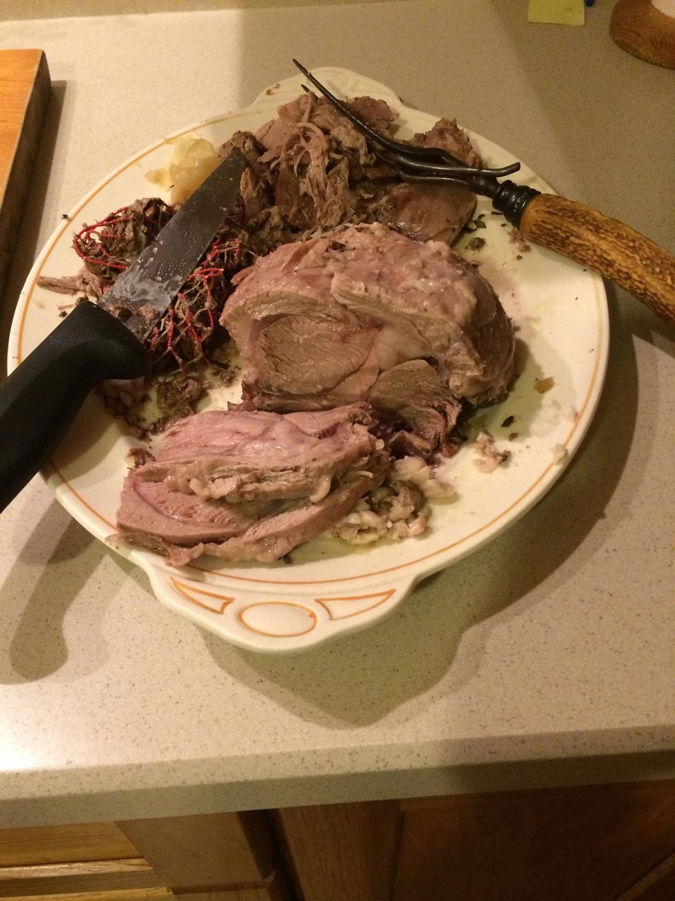 How to cook leg of lamb in instantpot B+C Guides