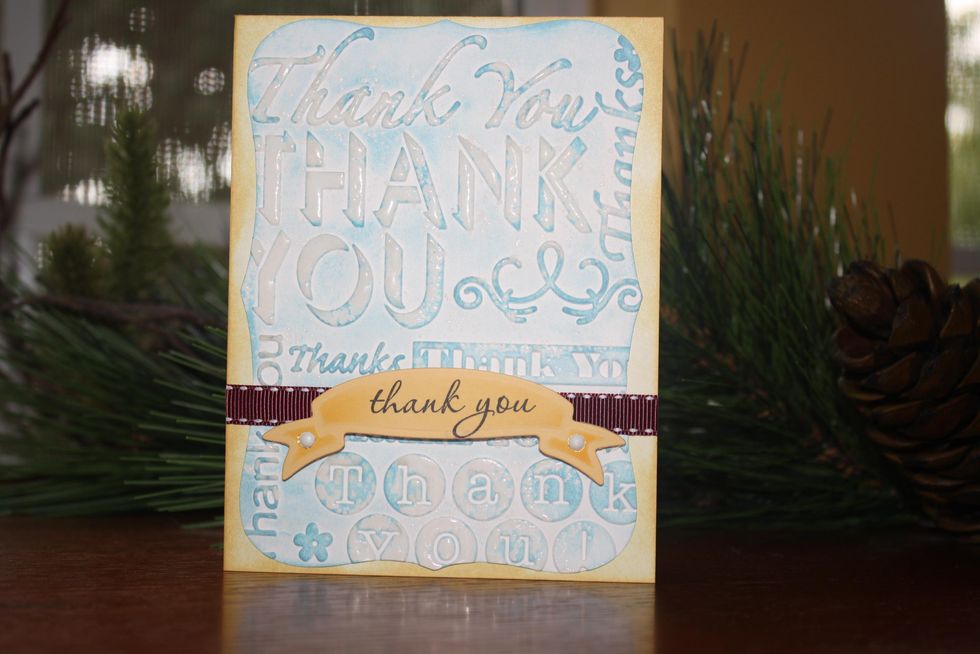 How to use embossing powder with embossing folders B+C Guides