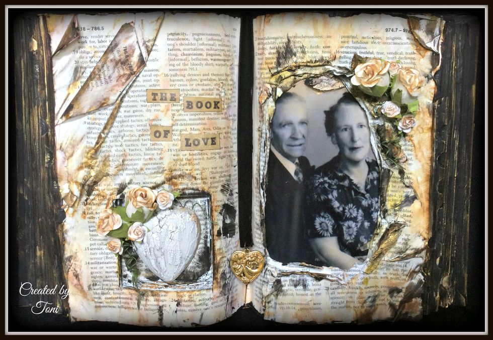How to create an altered book frame - B+C Guides