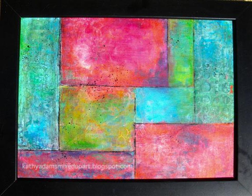 How to create a color block canvas B+C Guides