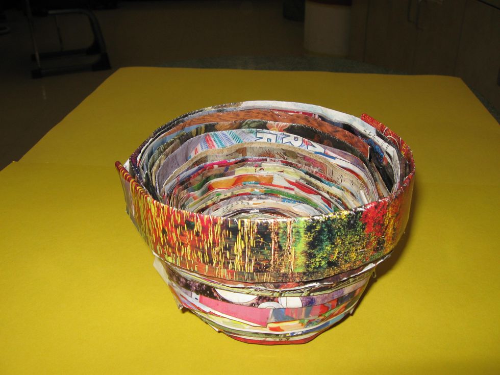 How to make a magazine bowl B+C Guides